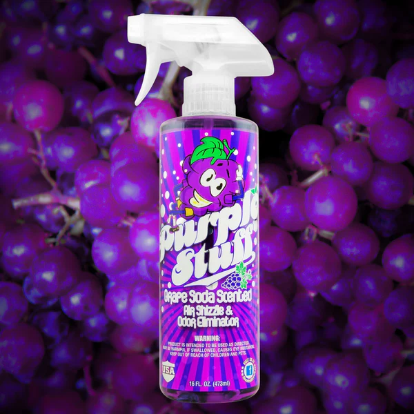 Purple Stuff - Grape Soda Scented Air Freshener - ყურძნის ლიმონათის არომატის ჰაერის გამაგრილებელი