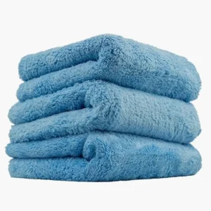 Happy Ending Edgeless Microfiber Towel Blue 16"x16" 3Pack