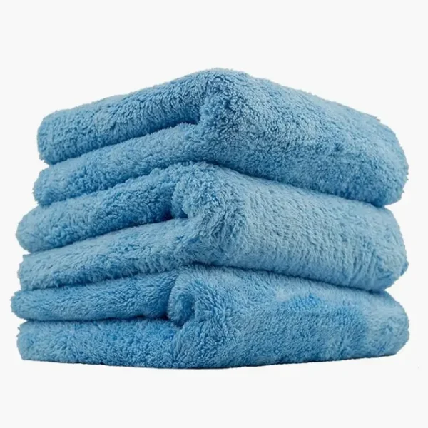 Happy Ending Edgeless Microfiber Towel Blue 16"x16" 3Pack