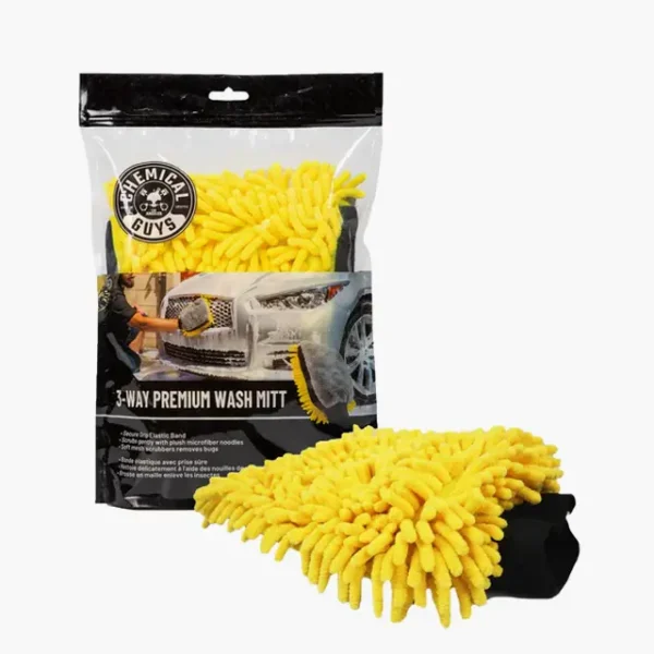 Three Way Premium Wash Mitt