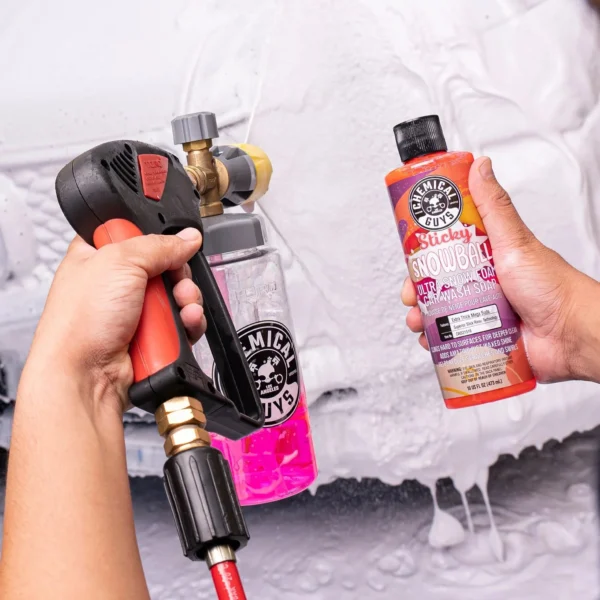 Sticky Snowball Ultra Snow Foam Car Wash – კონცენტრირებული აქტიური ქაფი ავტომობილის რეცხვისთვის