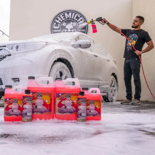 Sticky Snowball Ultra Snow Foam Car Wash – კონცენტრირებული აქტიური ქაფი ავტომობილის რეცხვისთვის