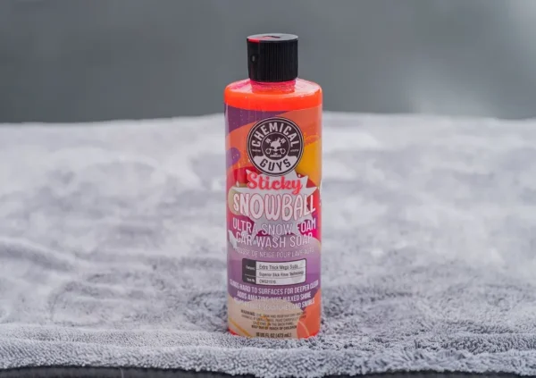 Sticky Snowball Ultra Snow Foam Car Wash – კონცენტრირებული აქტიური ქაფი ავტომობილის რეცხვისთვის