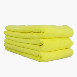 Workhorse XL Yellow Professional Grade Microfiber Towel, 24" x 16"