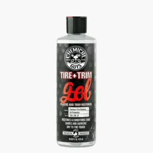 Tire+Trim Gel - პლასტმასის და რეზინის სიპრიალის აღმდგენი და დამცავი გელი
