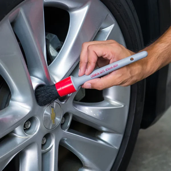 All In The Details Exterior Detailing Brushes (3 Pack) - ექსტერიერის დეტალური დამუშავების ჯაგრისები (3 ცალი)