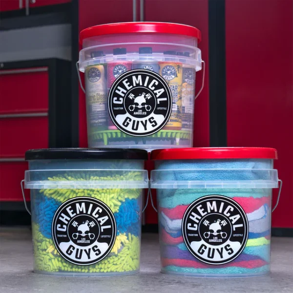 Heavy Duty Ultra Clear Detailing Bucket, 4.25 Gal - გამჭვირვალე სათლი