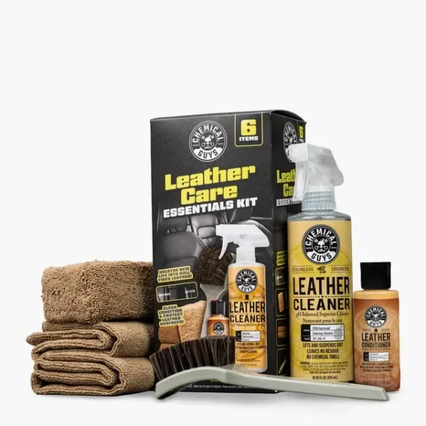 Leather Care Essentials Kit — ტყავის მოვლის აუცილებელი ნაკრები Leather Care Essentials Kit — ტყავის მოვლის აუცილებელი ნაკრები