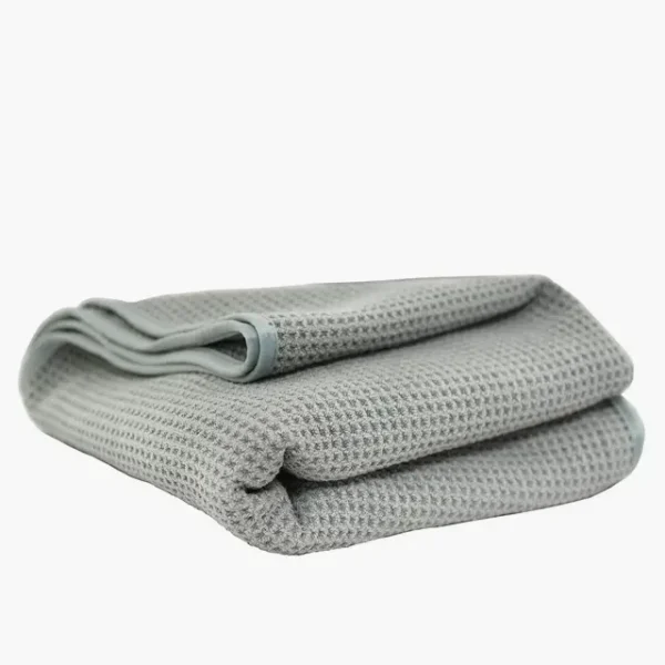 Waffle Weave Gray Matter Microfiber Drying Towel - ვაფლისებური მიკროფიბრის საშრობი Waffle Weave Gray Matter Microfiber Drying Towel - ვაფლისებური მიკროფიბრის საშრობი